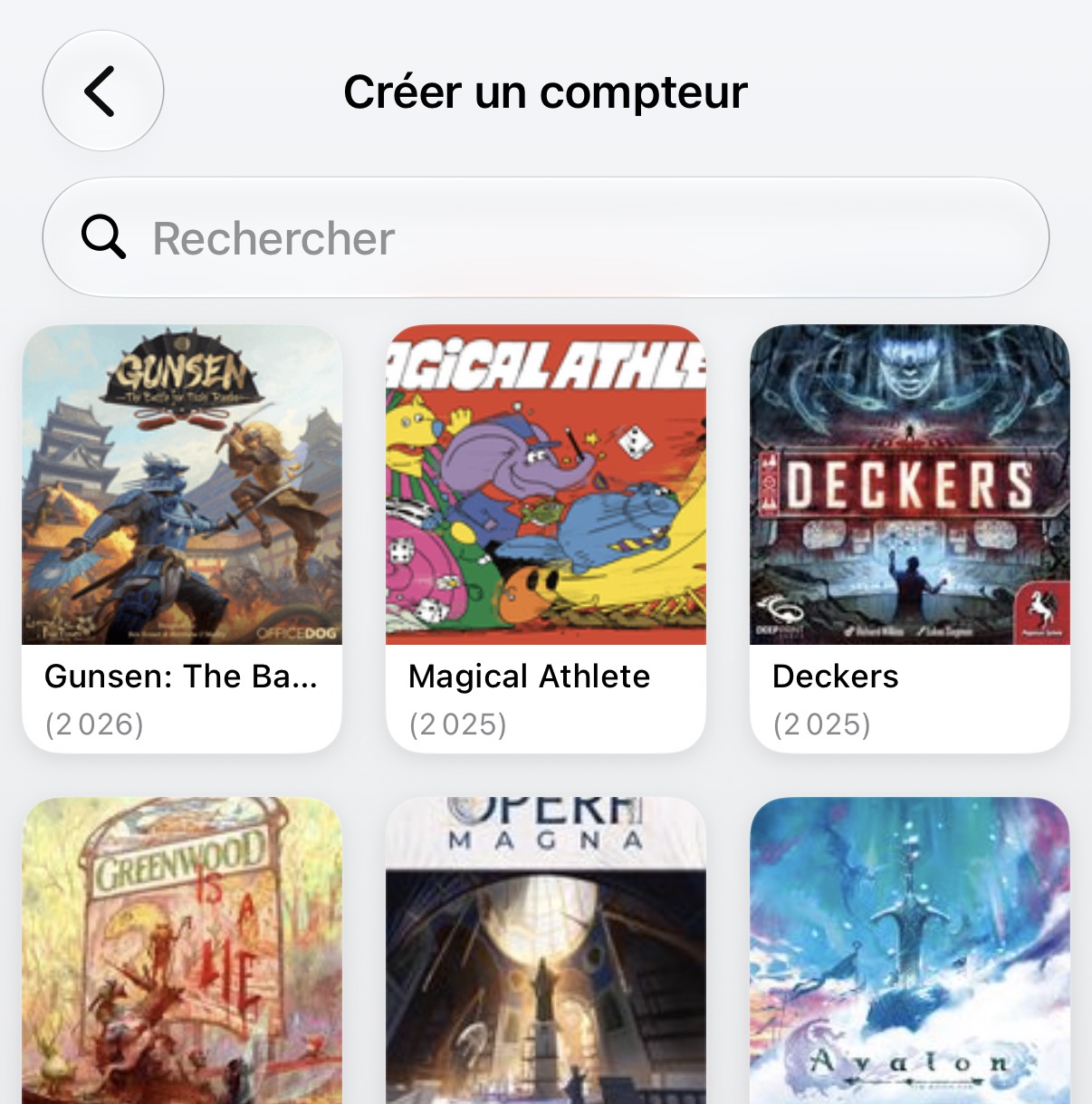 Select the Game